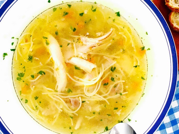 Домашний куриный суп. Рецепт вкусного куриного супа