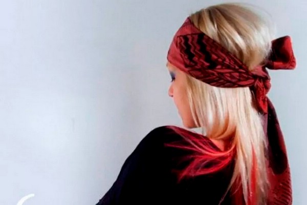 Как завязать шарф на голове разными способами