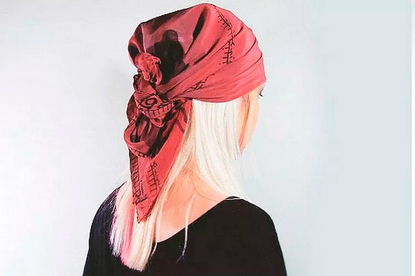 Как завязать шарф на голове разными способами