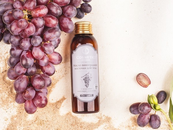 Масло виноградной косточки для тела с натуральным заживляющим комплексом L'Cosmetics